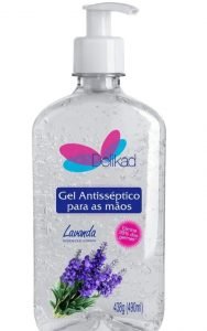 Gel Antisséptico 70% Lavanda, 490 ml, Delikad